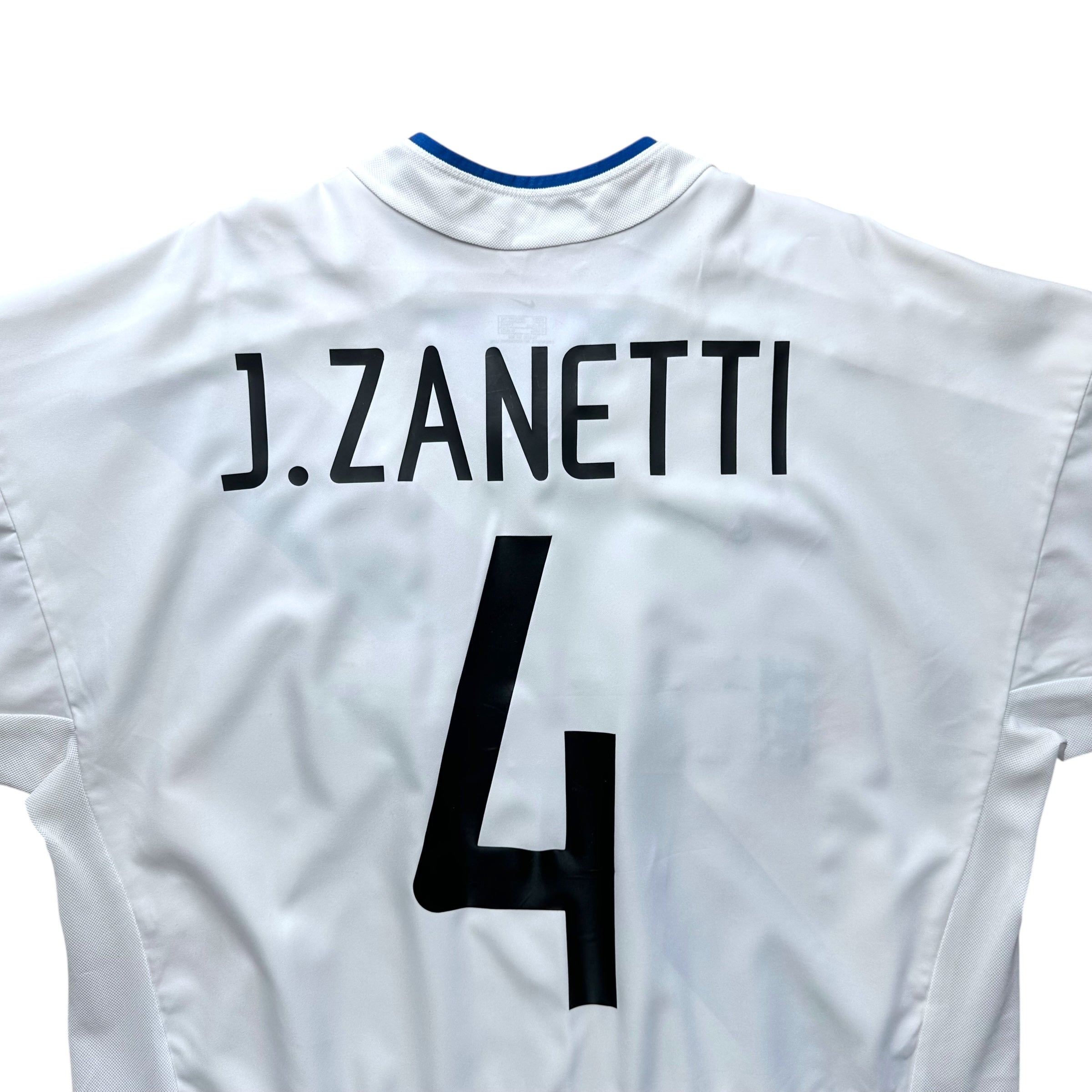 Inter Milan 2002-03 Away Shirt (L) J.Zanetti #4
